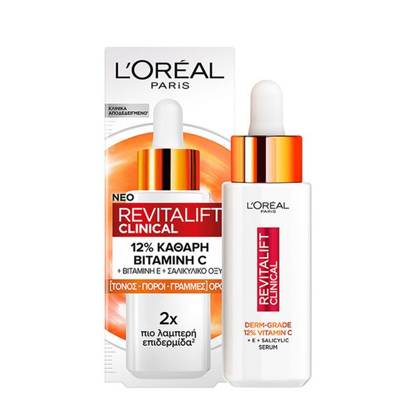 L'Oreal Paris Revitalift Clinical Serum 12% Καθαρή Βιταμίνη C 30 ml