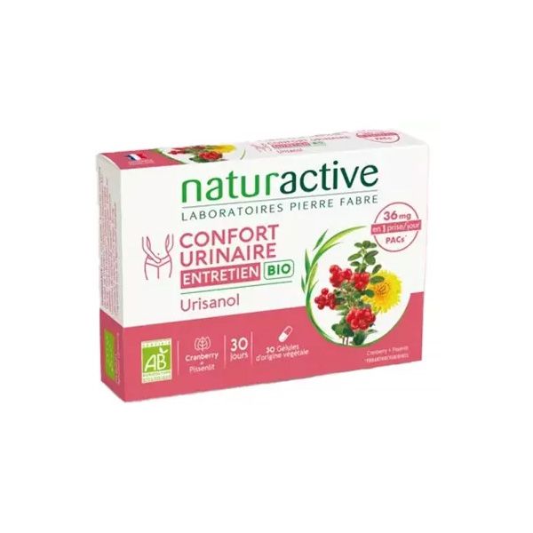 Naturactive Urisanol Cranberry Bio Urinary Comfort Συμπλήρωμα Διατροφής για την Υγεία του Ουροποιητικού 30 caps