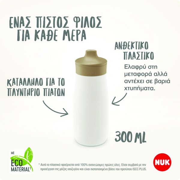Nuk Mini-Me Sip Πλαστικό Παγούρι PP 300 ml