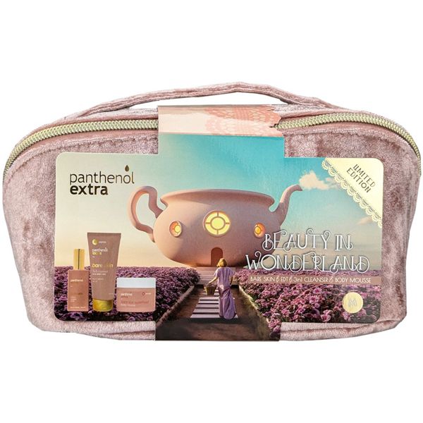 Panthenol Extra Beauty in Wonderland Set με Bare Skin 3 σε 1 Cleanser 100 ml, Bare Skin Eau De Toilette 50 ml & Body Mousse 100 ml