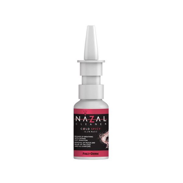 Frezyderm Nazal Cleaner Cold Spicy Yπέρτονο Αλατούχο Διάλυμα 30 ml