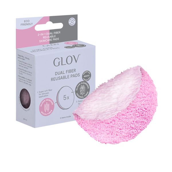Glov 2 in 1 Dual Fiber Επαναχρησιμοποιούμενοι Δίσκοι Διπλής Όψης 5 τμχ