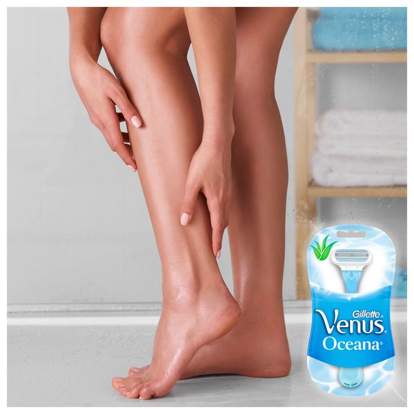 Gillette Venus Oceana Ξυραφάκια μιας Χρήσης 3+1 τμχ Δώρο