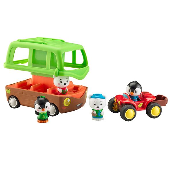 Klorofil the Adventure Bus Παιδικό Παιχνίδι το Λεωφορείο Περιπέτειας και Παιδικό Παιχνίδι Αυτοκίνητο 18m+