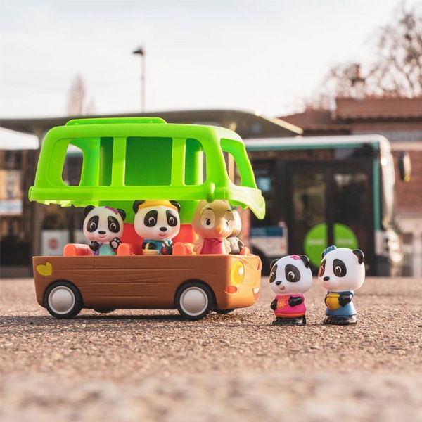 Klorofil the Adventure Bus Παιδικό Παιχνίδι το Λεωφορείο Περιπέτειας και Παιδικό Παιχνίδι Αυτοκίνητο 18m+