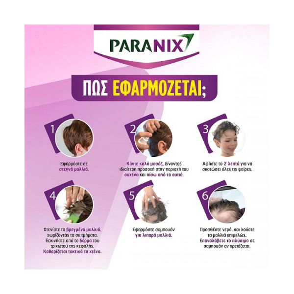 Paranix Express Rapid Action Anti-Lice Αντιφθειρικό Σπρέι με Κτενάκι 95 ml