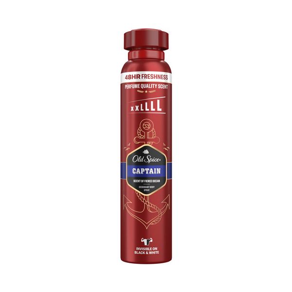 Old Spice Captain Αποσμητικό Σπρέι Σώματος για τον Άνδρα 250 ml