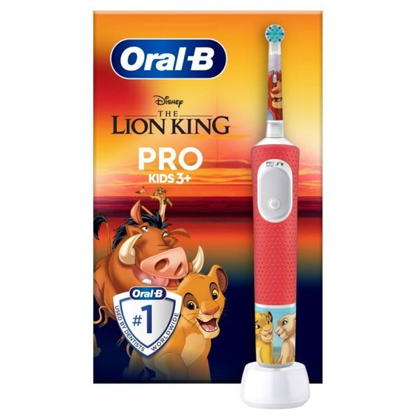 Oral-B Kids Vitality Pro Παιδική Ηλεκτρική Οδοντόβουρτσα The Lion King 3+Y