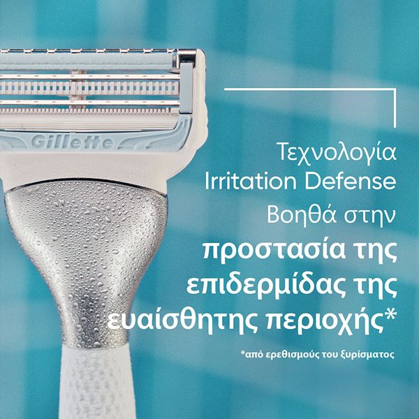 Gillette Venus Γυναικεία Ξυριστική Μηχανή για την Ευαίσθητη Περιοχή + 1 Ανταλλακτικό