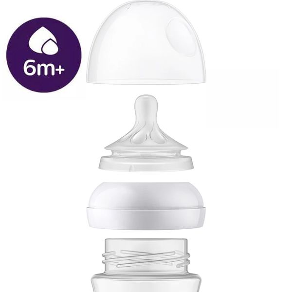 Avent Natural Response Θηλή Σιλικόνης (SCY966/02) 6m+ 2 τμχ
