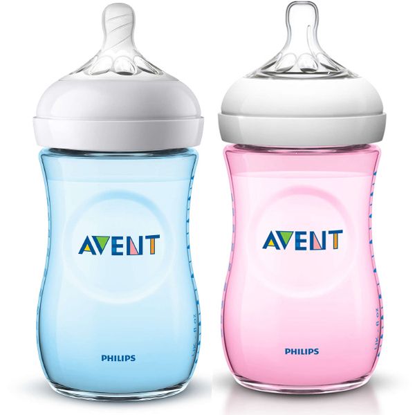 Avent Natural Μπιμπερό με Θηλή Σιλικόνη 1m+ 260 ml