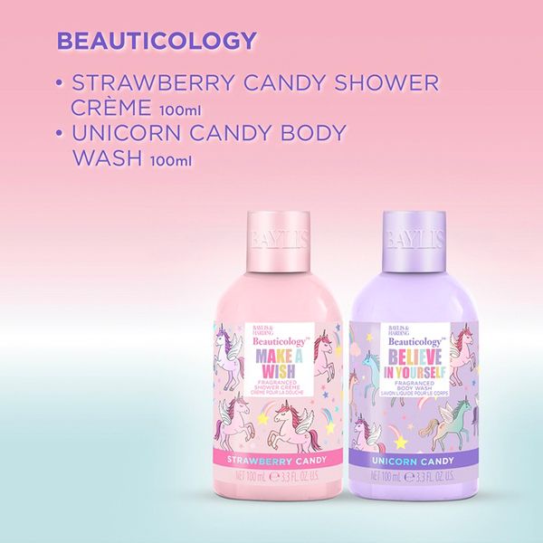 Baylis & Harding Beauticology Candy Unicorn Beauty Bag Gift Set Προϊόντα Περιποίησης για το Σώμα 2 τμχ