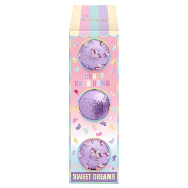 Baylis & Harding Unicorn Candy Bath Bombs Set Μπάλες Οξυγόνου για το Μπάνιο 3 x 100 gr