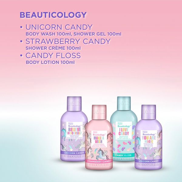 Baylis & Harding Beauticology Candy Beauty Bus Gift Set Προϊόντα Περιποίησης για το Σώμα 4 τμχ