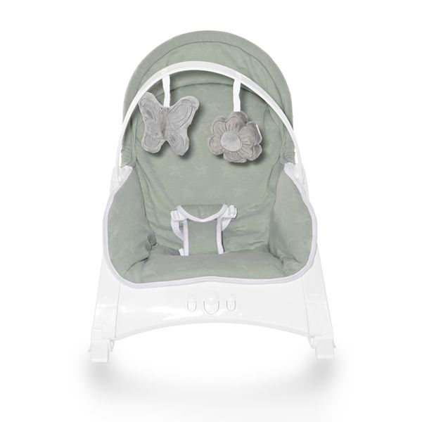 Lorelli Alex Silver Green Stars Ηλεκτρικό Βρεφικό Relax