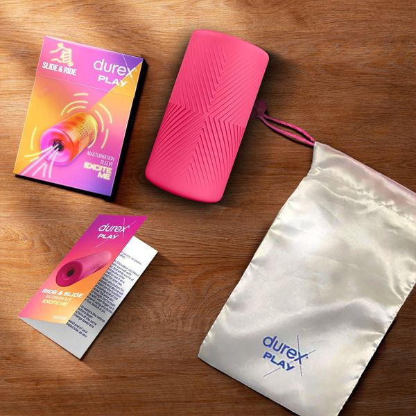 Durex Play Slide & Ride Masturbation Sleeve Mανίκι Αυνανισμού 1 τμχ