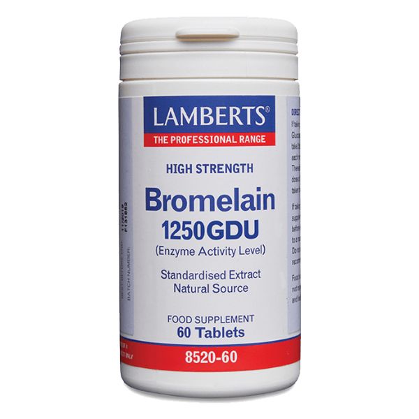Lamberts Bromelain 1250GDU 500mg 60 tabs