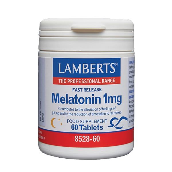 Lamberts Melatonin 1mg Συμπλήρωμα Διατροφής με Μελατονίνη 60 tabs