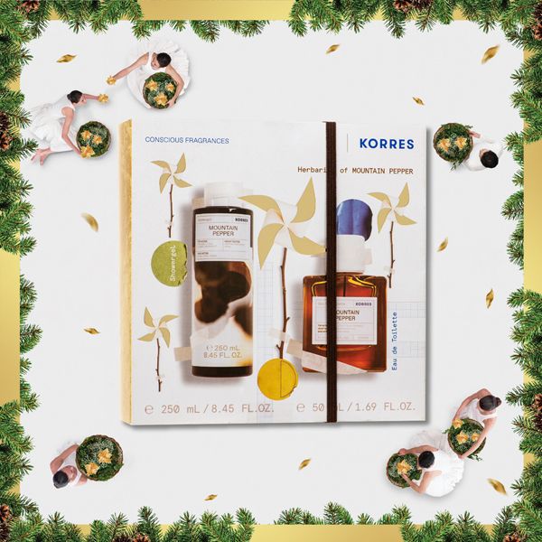 Korres Set με Blue Sage Eau De Toilette Ανδρικό Άρωμα 50 ml & Αφρόλουτρο 250 ml