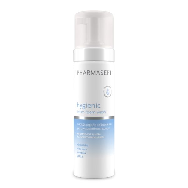 Pharmasept Hygienic Intim Care Foam Wash Αφρός Καθαρισμού της Ευαίσθητης Περιοχής 200 ml