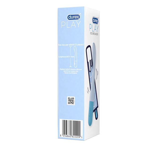 Durex Play Ice Braker Δονητής Λεπτός 1 τμχ