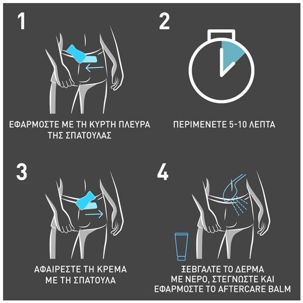 Veet Men Ανδρικό Αποτριχωτικό Κιτ για την Ευαίσθητη Περιοχή 2 τμχ