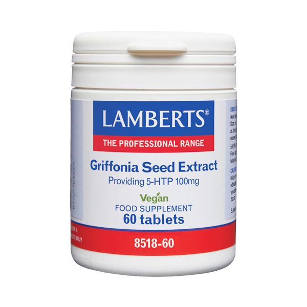 Lamberts Griffonia Seed Extract 5-HTP 100mg 60 ταμπλέτες