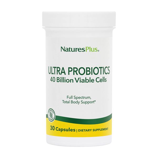 Natures Plus Ultra Probiotics 60 φυτικές κάψουλες Natures Plus Ultra Probiotics 60 φυτικές κάψουλες