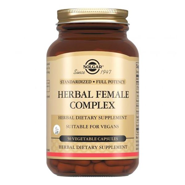 Solgar SFP Herbal Female Complex Ενισχυμένα Φυτικά Εκχυλίσματα 50 veg. caps