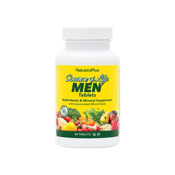 Natures Plus Source of Life Men Multivitamin 60 ταμπλέτες