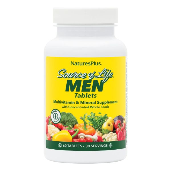 Natures Plus Source of Life Men Multivitamin 60 Ταμπλέτες Natures Plus Source of Life Men Multivitamin 60 Ταμπλέτες