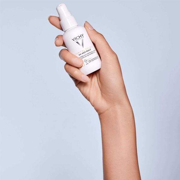 Vichy Capital Soleil UV-Age Daily Αντηλιακή Λεπτόρρευστη Κρέμα Προσώπου κατά της Φωτογήρανσης Spf50+ 80 ml