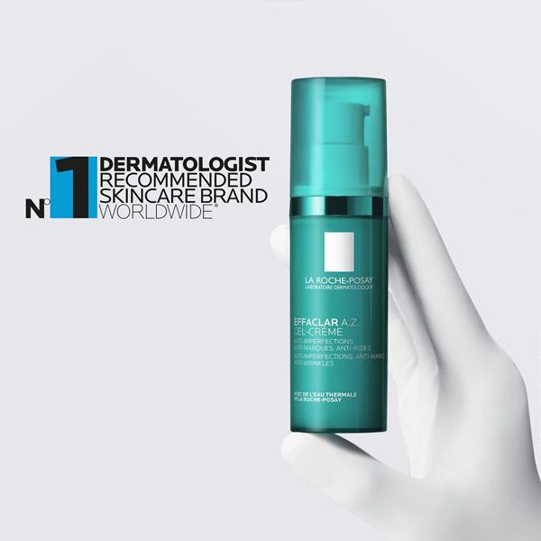 La Roche Posay Effaclar A.Z. Gel Cream για Ακμή Ενηλίκων και Πρώτες Ρυτίδες 40 ml