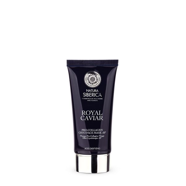 Natura Siberica Royal Caviar Pro-Collagen Cryo -50° Μάσκα Προσώπου με Φυτικό Κολλαγόνο για Ελαστικότητα και Λάμψη για 35+ Ετών 75 ml