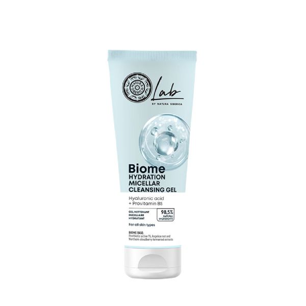 Natura Siberica Lab Biome Ενυδατικό Τζελ Micellar Καθαρισμού για Κανονικό / Ξηρό Δέρμα 140 ml