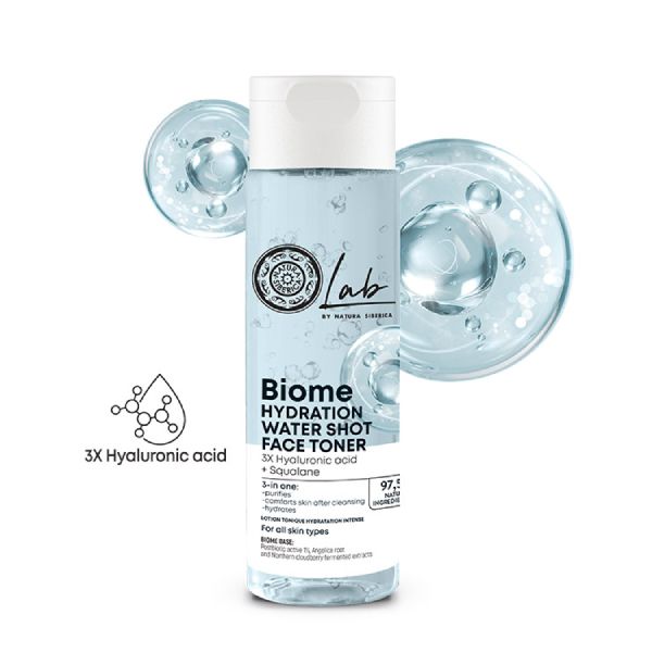 Natura Siberica Lab Biome Ενυδατική Τονωτική Λοσιόν για Κανονικό / Ξηρό Δέρμα 200 ml