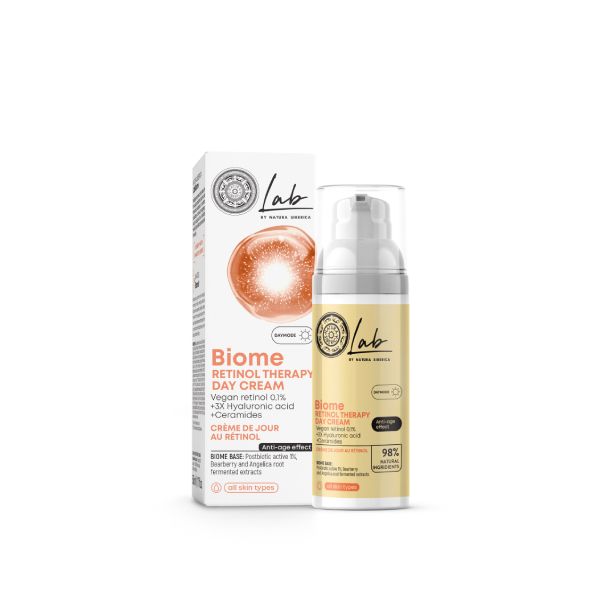 Natura Siberica Lab Biome Retinol Therapy Κρέμα Ημέρας με Ρετινόλη για τις Πρώτες Ρυτίδες 50 ml