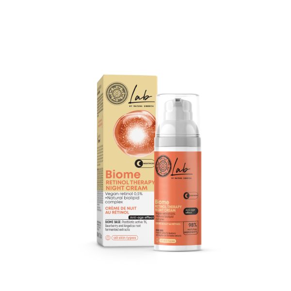 Natura Siberica Lab Biome Retinol Therapy Κρέμα Ημέρας με Ρετινόλη για τις Πρώτες Ρυτίδες 50 ml