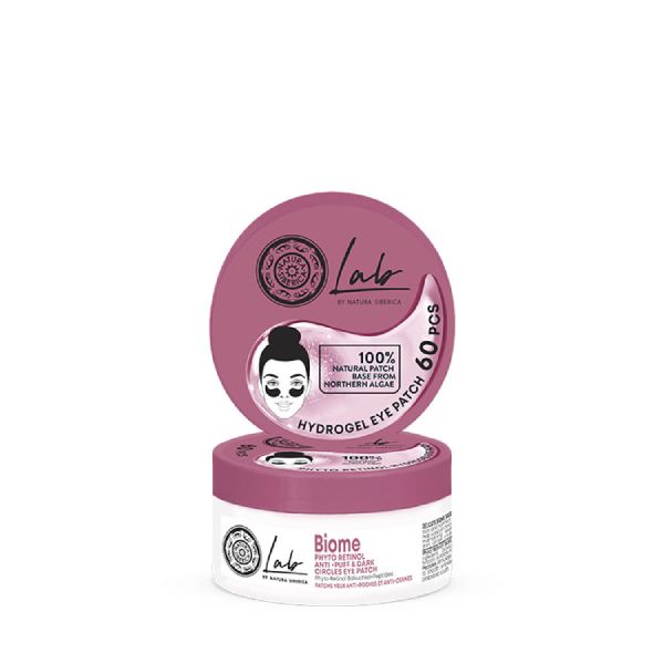 Natura Siberica Lab Biome Phyto Retinol Patches Ματιών για Πρηξίματα και Μαύρους Κύκλους με Ρετινόλη 60 τμχ