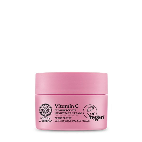 Oblepikha C-Berrica Vitamin C Luminescence Κρέμα Νυκτός Προσώπου για Λάμψη 50 ml