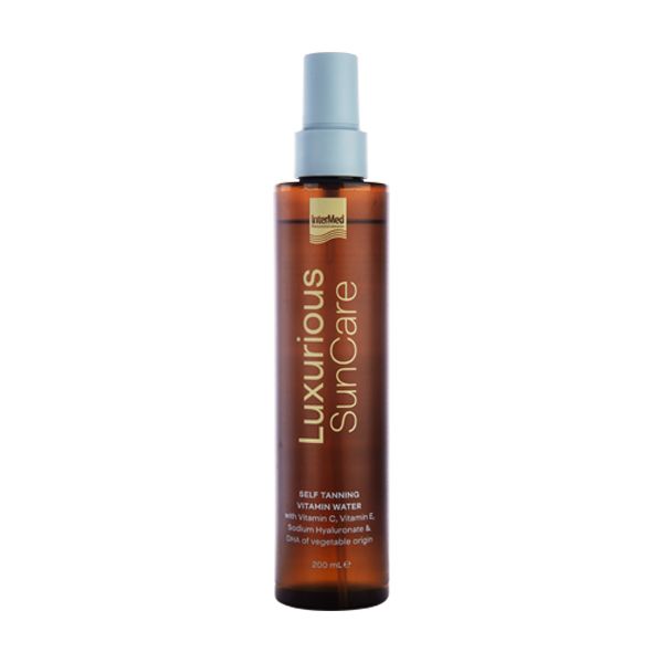 Luxurious Suncare Self Tanning Vitamin Water Αυτο-Μαυριστικό Διάφανο Σπρέι 200 ml