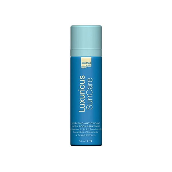 Luxurious Suncare Αναζωογονητικό Spray Mist Προσώπου, Σώματος με Υαλουρονικό Οξύ 50 ml