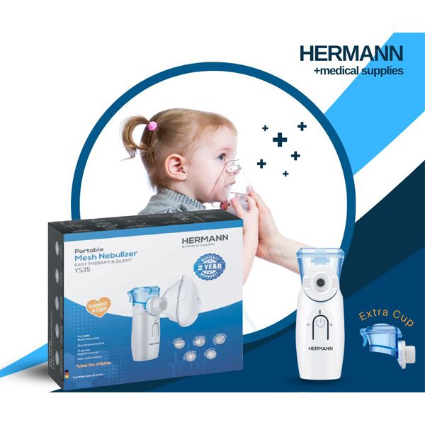 Hermann Φορητός Νεφελοποιητής με Πλέγμα