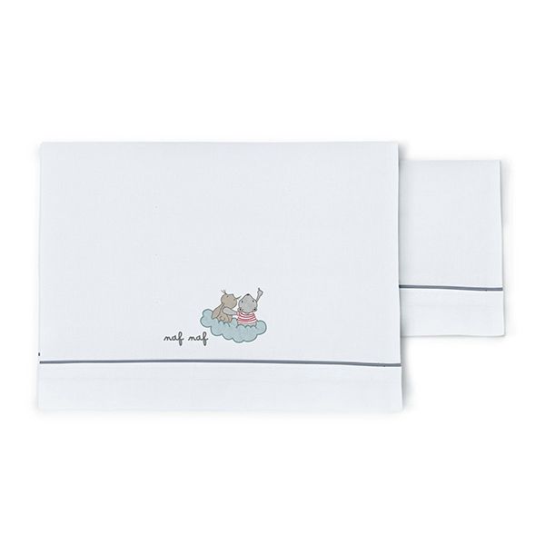 Naf Naf Βαμβακερό Set Σεντονιών Rabbit & Moon 120*180 3 τμχ