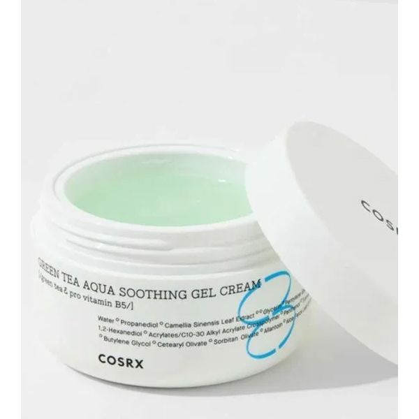 Korean COSRX Green Tea Aqua Soothing Gel Cream Ενυδατική Κρέμα Τύπου Τζελ με Πράσινο Τσάι και Β5 50 ml
