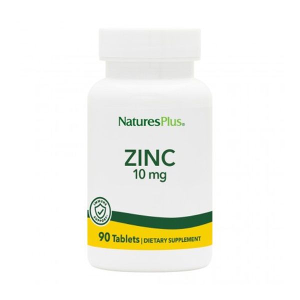 Natures Plus Zinc 10mg 90 ταμπλέτες