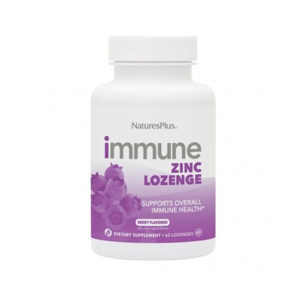Natures Plus Immune Zinc Berry 60 lozenges