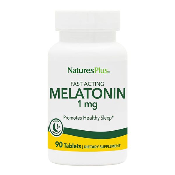 Natures Plus Fast Acting Melatonin 1mg 90 ταμπλέτες