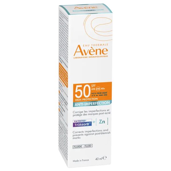 Avene Anti-Imperfection Expert Fluid Λεπτόρρευστη Αντηλιακή Προσώπου Spf50 40 ml