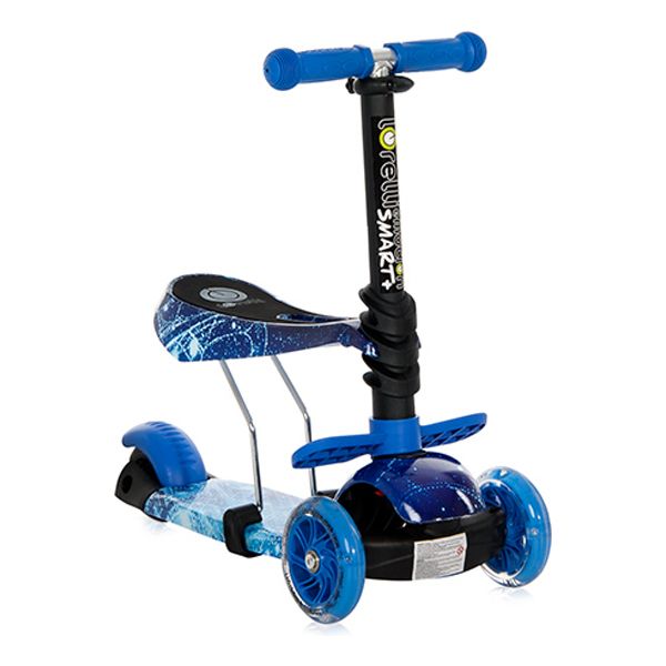 Lorelli Scooter Smart Plus Graffiti 3 σε 1 Τρίτροχο Πατίνι Blue 3y+